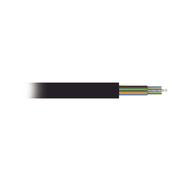 Cable de fibra óptica mono modo troncal de 12 hilos de uso para exterior