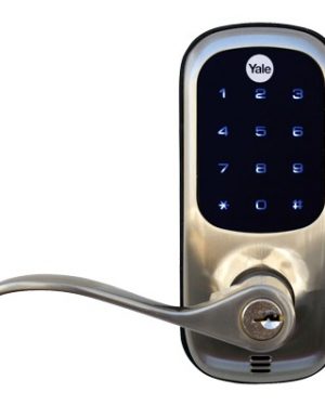 Cerradura Autónoma YRL221 con Teclado Táctil y Manija/ Conexión con Total Connect o Control por Smartphone (opcional) - YALE-ASSA ABLOY 89066. Automatización  e Intrusión YALE-ASSA ABLOY 89066