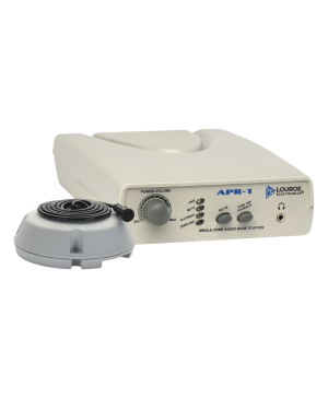 Kit de audio LOUROE ASK-4#101 con base APR-1 y Verifact B para aplicaciones de seguridad