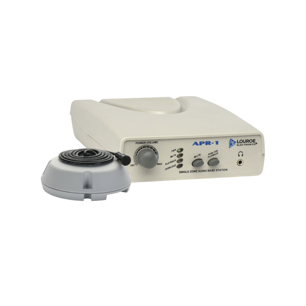 Kit de audio LOUROE ASK-4#101 con base APR-1 y Verifact B para aplicaciones de seguridad