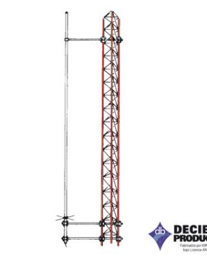 Montaje lateral para instalar antenas de fibra de vidrio ANDREW - ANDREW / COMMSCOPE ASPR-614. Radiocomunicación ANDREW / COMMSCOPE ASPR-614