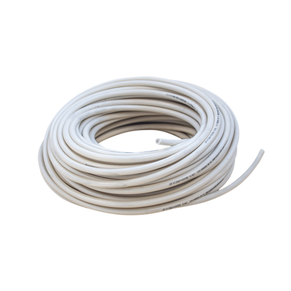 Cable doble aislado de alta durabilidad para cercas electrificadas Bobina con 25 mts - SFIRE AWG25. Automatización  e Intrusión SFIRE AWG25