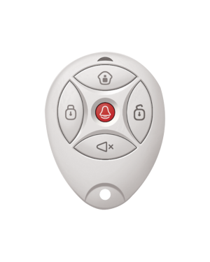 Control Remoto tipo llavero con 5 botones y led indicador compatible con  alarmas HIKVISION - HIKVISION DS-19K00-Y. Automatización  e Intrusión HIKVISION DS-19K00-Y