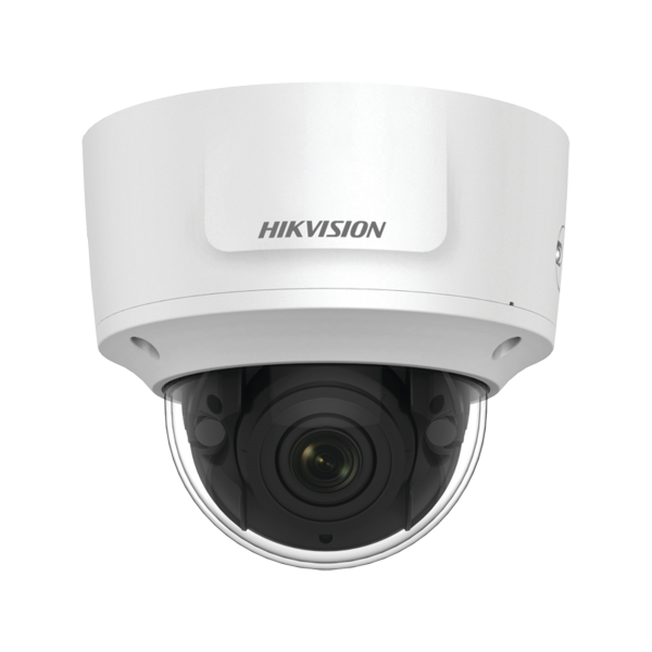 Domo IP 4 Megapixel / Lente Mot. 2.7 a 13.5 mm / 40 mts IR EXIR / Exterior IP66 / IK10 / WDR 120 dB / PoE / Audio y Alarmas / Videoanaliticos Integrados - HIKVISION DS-2CD3745G0-IZS. Videovigilancia HIKVISION DS-2CD3745G0-IZS