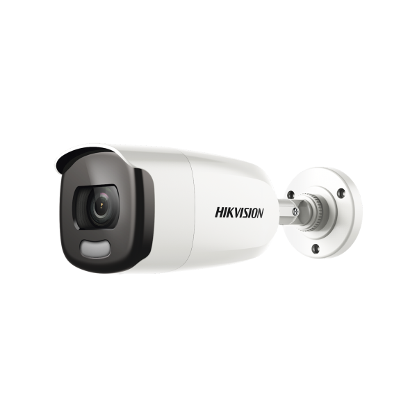 Bullet TURBO 1080p / Imagen a color 24/7 / Lente 3.6 mm / Luz Blanca 40 mts / Exterior IP67 / WDR 120dB - HIKVISION DS-2CE12DFT-FC. Videovigilancia HIKVISION DS-2CE12DFT-FC