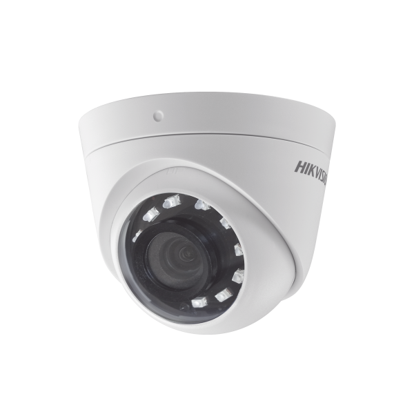 Domo TURBO 1080p / Gran Angular 106° / Lente 2.8 mm / 20 mts Smart IR / Exterior IP66 / 4 Tecnologías (TVI / AHD / CVI / CVBS) - HIKVISION DS-2CE56D0T-I2FB. Videovigilancia HIKVISION DS-2CE56D0T-I2FB