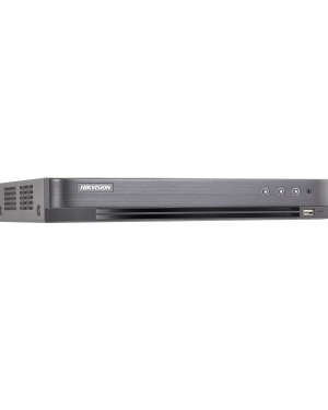 DVR 4K (8 Megapixel) / 4 Canales TURBOHD + 4 Canales IP / 1 Bahía de Disco Duro / H.265+ / 4 Canales de Audio / Audio por Coaxitron / 4 Entradas de Alarma - HIKVISION DS-7204HTHI-K1(S). Videovigilancia HIKVISION DS-7204HTHI-K1(S)
