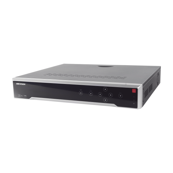 NVR 12 Megapixel (4K) / 32 Canales IP / 24 Puertos PoE+ / Switch PoE 300 mts / HDMI en 4K / Soporta POS - HIKVISION DS-7732NI-I4/24P. Videovigilancia HIKVISION DS-7732NI-I4/24P