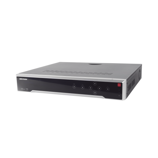 NVR 12 Megapixel (4K) / 32 Canales IP / 16 Puertos PoE+ / Switch PoE 300 mts / HDMI en 4K / Soporta POS - HIKVISION DS-7732NI-I4/16P(B). Videovigilancia HIKVISION DS-7732NI-I4/16P(B)