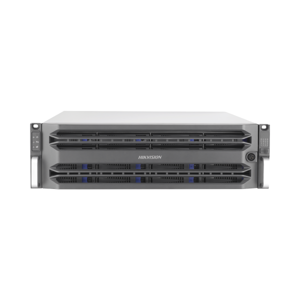 Almacenamiento en Red / 16 Discos Duros / RAID / iSCSI / NFS / Graba 320 Canales IP / 2 Tarjetas Red / Simple Controlador - HIKVISION DS-A81016S(B). Videovigilancia HIKVISION DS-A81016S(B)