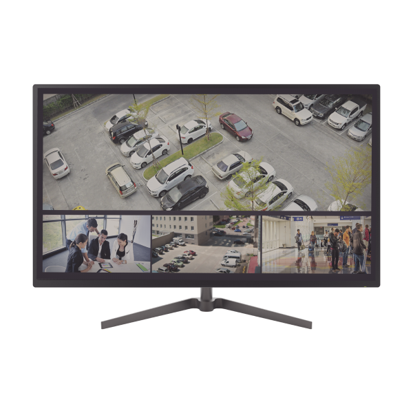 Monitor LED Full HD de 32" / Ideal para Videovigilancia / Uso 24-7 / Entrada HDMI-VGA / Compatible con Montaje VESA - HIKVISION DS-D5032QE-B. Videovigilancia HIKVISION DS-D5032QE-B