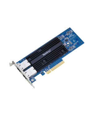 Tarjeta de 2 puertos Ethernet 10GBASE-T/NBASE-T para servidores Synology - SYNOLOGY E10G18T2. Videovigilancia SYNOLOGY E10G18T2