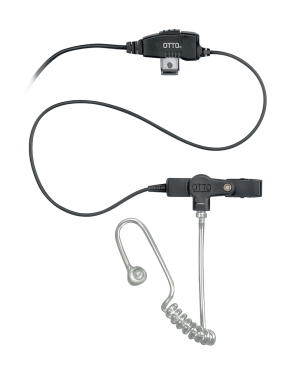 Kit de Micrófono-Audífono PLUS de 1 cable para Motorola DEP550