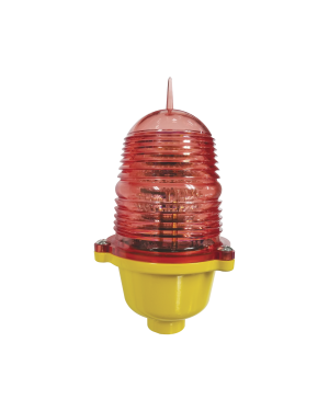 Lámpara de Obstrucción Led Color Rojo (110 Vca de Entrada) / Luz fija - EPCOM INDUSTRIAL EI-LBIB. Radiocomunicación EPCOM INDUSTRIAL EI-LBIB