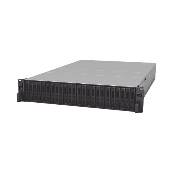 Servidor flash para rack de 24 bahías 2.5" / Expandible hasta 48 bahías / Hasta 276.48 TB - SYNOLOGY FS3600. Videovigilancia SYNOLOGY FS3600