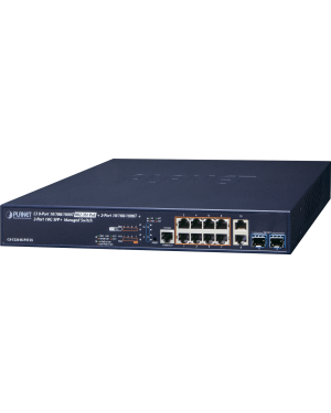 Switch Administrable L3 8 puertos 10/100/1000 Mbps c/PoE 802.3bt 75 watts