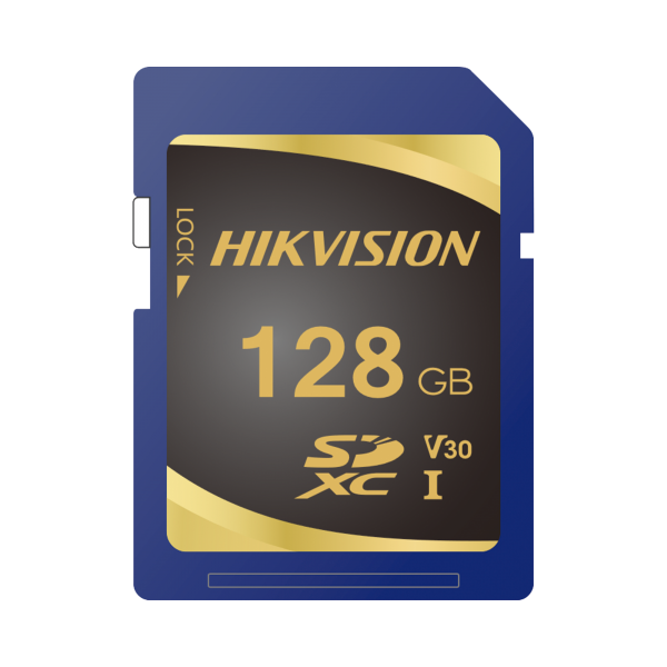 Memoria SD Clase 10 de 128 GB / Especializada Para Videovigilancia - HIKVISION HS-SD-P10STD/128G. Videovigilancia HIKVISION HS-SD-P10STD/128G