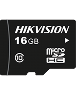 Memoria Micro SD / Clase 10 de 16 GB / Especializada Para Videovigilancia / Compatibles con cámaras HIKVISION - HIKVISION HS-TF-L2/16G/P. Videovigilancia HIKVISION HS-TF-L2/16G/P