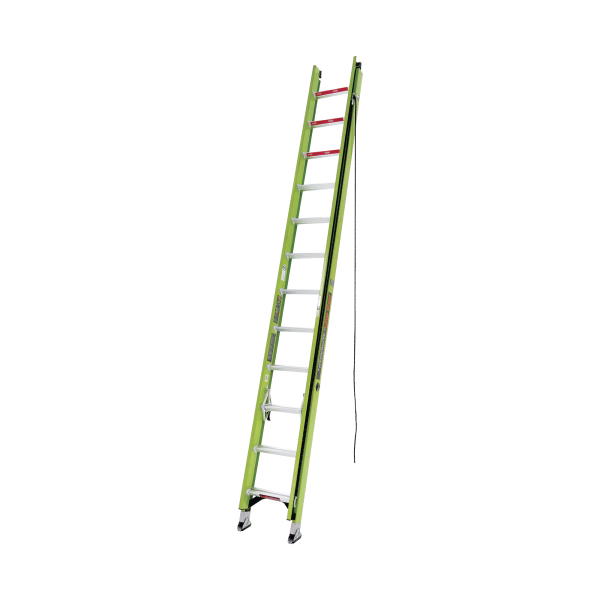 Escalera de Extensión de Aluminio + Fibra de Vidrio Hasta 7.31 m. !La Más Liviana del Mundo! - Little Giant Ladder Systems HYPERLITE-24-IA. Radiocomunicación Little Giant Ladder Systems HYPERLITE-24-IA