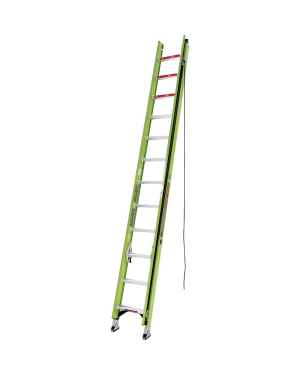 Escalera de Extensión de Aluminio + Fibra de Vidrio Hasta 7.31 m. !La Más Liviana del Mundo! - Little Giant Ladder Systems HYPERLITE-24-IA. Videovigilancia Little Giant Ladder Systems HYPERLITE-24-IA