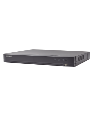 DVR 4 Megapixel / 8 Canales TURBOHD + 4 Canales IP / Detección de Rostros / 1 Bahía de Disco Duro / 8 Canales de Audio / Salida de Vídeo en 4K - HIKVISION IDS-7208HQHI-M1(A)/S. Videovigilancia HIKVISION IDS-7208HQHI-M1(A)/S