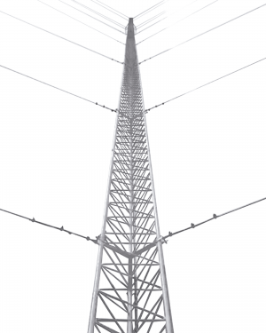 Kit de Torre Arriostrada de Techo de 6 m con Tramo STZ30 Galvanizado Electrolítico (No incluye retenida). - SYSCOM TOWERS KTZ-30E-006P. Radiocomunicación SYSCOM TOWERS KTZ-30E-006P