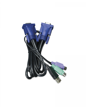 Cable para KVM de 3 mts - PLANET KVM-KC1-3. Videovigilancia PLANET KVM-KC1-3