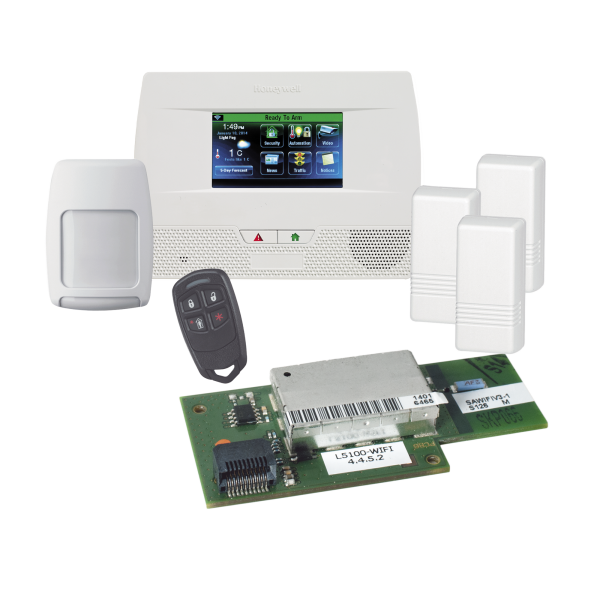 Panel de Alarma Autocontenido con Pantalla Touch L5210 con Modulo Wi-Fi - HONEYWELL HOME RESIDEO L5210-PK-K1. Automatización  e Intrusión HONEYWELL HOME RESIDEO L5210-PK-K1