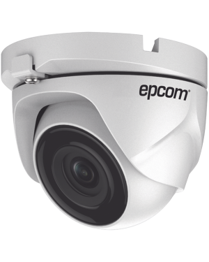 Eyeball TURBOHD 720p / METALICA / Gran Angular 92° / Lente 2.8 mm / IR Inteligente 20 mts / Exterior IP66 / TVI-AHD-CVI-CVBS / dWDR - EPCOM LE7-TURBO-G2W. Videovigilancia EPCOM LE7-TURBO-G2W