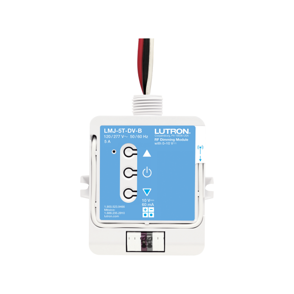 Modulo Dimmer 0-10 V - LUTRON ELECTRONICS LMJ-5T-DV-B. Automatización  e Intrusión LUTRON ELECTRONICS LMJ-5T-DV-B