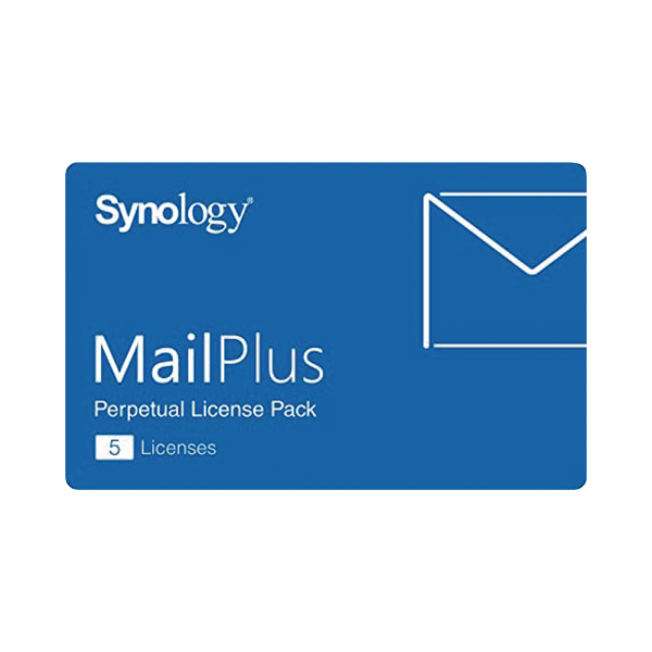 Licencia para 5 cuentas de correo electronico - SYNOLOGY MAILPLUS5. Videovigilancia SYNOLOGY MAILPLUS5