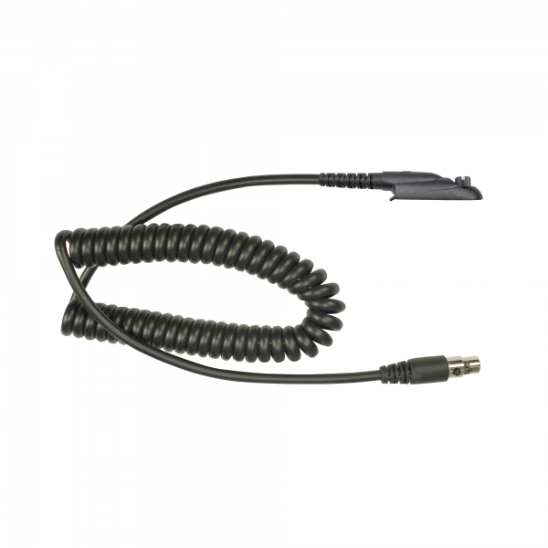 Cable para auricular HDS-EMb con atenuación de ruido para radios Icom IC-F9011