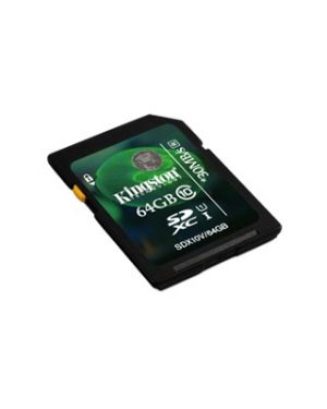 MEMORIA SD 64GB CLASE 10 - Kingston MEM-SDXC-64. Videovigilancia Kingston MEM-SDXC-64