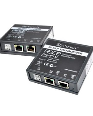 Kit extensor IP y PoE por cable UTP CAT5E hasta 500 mts @ 100 mbps - ALTRONIX PACE-1PR-MT. Videovigilancia ALTRONIX PACE-1PR-MT