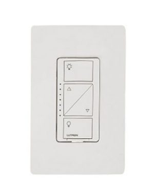 Atenuador (Dimmer) de pared. Aumenta/Disminuye Intensidad de Iluminación. No requiere cable neutro