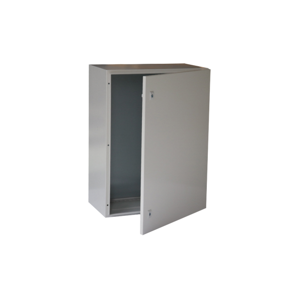 Gabinete de Acero IP66 Uso en Intemperie (400 x 600 x 250 mm) con Placa Trasera Interior y Compuerta Inferior Atornillable (Incluye Chapa y Llave). - PRECISION PST-406025-A. Radiocomunicación PRECISION PST-406025-A
