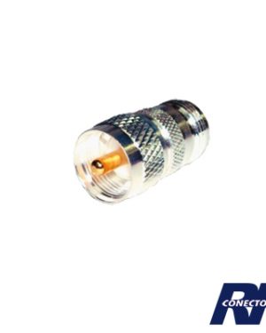 Adaptador de conector N hembra a UHF macho (PL-259) - RF INDUSTRIES