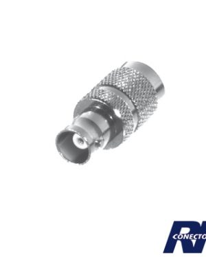 Adaptador de Conector TNC Macho a Conector BNC Hembra