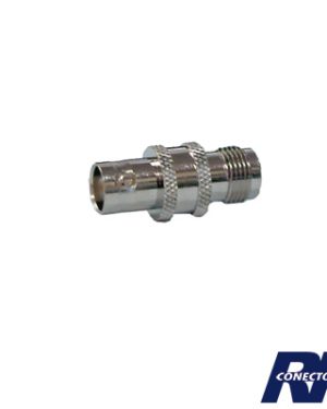 Adaptador de conector TNC Hembra BNC Hembra. - RF INDUSTRIES