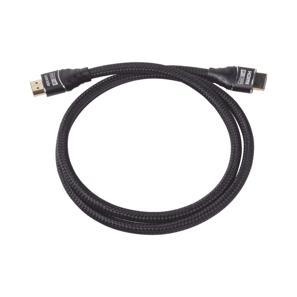 Cable HDMI versión 2.0 redondo de 1m (3.2 ft) optimizado para resolución 4K ULTRA HD - EPCOM POWERLINE RHDMI1M. Videovigilancia EPCOM POWERLINE RHDMI1M
