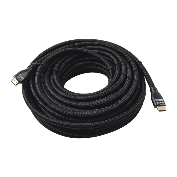 Cable HDMI versión 2.0 redondo de 20m (65.61 ft) optimizado para resolución 4K ULTRA HD - EPCOM POWERLINE RHDMI20MH. Videovigilancia EPCOM POWERLINE RHDMI20MH