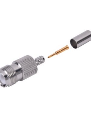Conector TNC Hembra Inverso para cable RG-142/U. - RF INDUSTRIES
