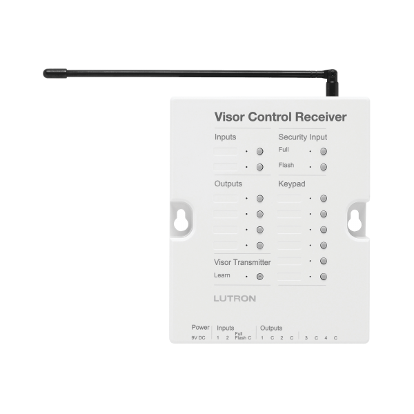 Receptor de control para puertas de garage