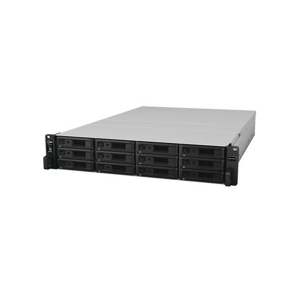 Servidor NAS para rack de 12 bahías / Expandible a 36 bahías / Hasta 432 TB / Doble fuente de poder - SYNOLOGY RS3617RPXS. Videovigilancia SYNOLOGY RS3617RPXS