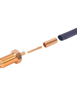 Conector SMA Hembra de Anillo Plegable para Cables RG-174/U