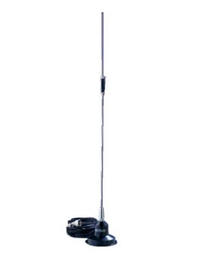 Antena Móvil VHF Con Montaje Magnético y Conector BNC Macho