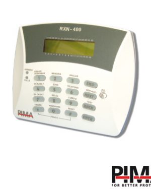 Teclado alfanumérico de 32 caracteres programador PIMA - PIMA RXN-400. Automatización  e Intrusión PIMA RXN-400