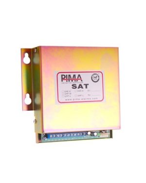 Interface universal de conversión vía radio para paneles que soporte formato CONTACT ID. Compatible receptora SENTRYRADIO de PIMA - PIMA SAT9-PID. Automatización  e Intrusión PIMA SAT9-PID
