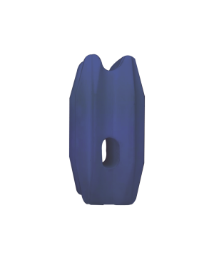 Aislador de color Azul para postes de esquina de alta Resistencia con Anti UV de uso en cercos eléctricos - SFIRE SFESQUINEROB. Automatización  e Intrusión SFIRE SFESQUINEROB
