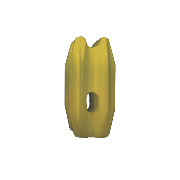 Aislador de color Amarillo  para postes de esquina de alta Resistencia con Anti UV de uso en cercos eléctricos - SFIRE SFESQUINEROY. Automatización  e Intrusión SFIRE SFESQUINEROY